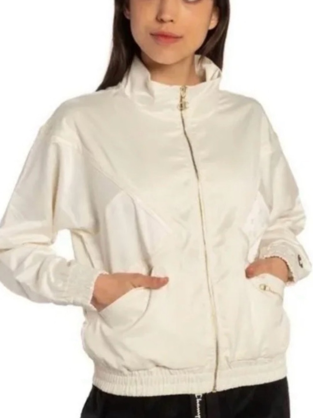Champion Satin Logo Jacket